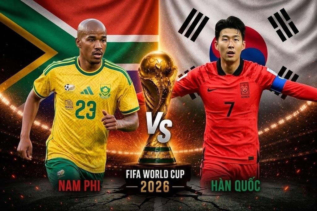 Nam Phi vs Hàn Quốc